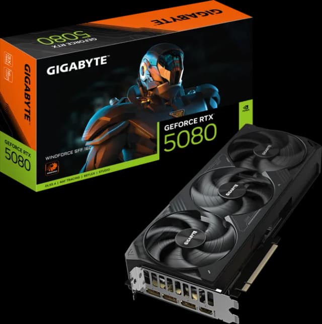 Photo of Gigabyte GeForce RTX 5080 Windforce SFF 16GB  Graphics Card