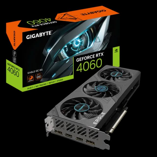 Photo of Gigabyte Rtx 4060 Eagle Oc 8Gb Gddr6 Graphics Card