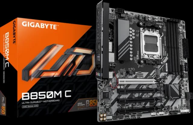 Photo of Gigabyte B850M C WIFI7 Motherboard