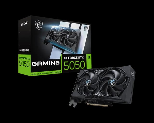 Photo of MSI GeForce RTX 5050 Gaming 8GB OC Graphics Card