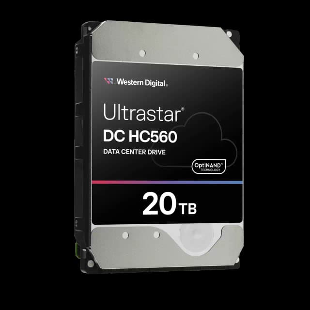 Photo of Western Digital Ultrastar DC HC560 Data Center Drives