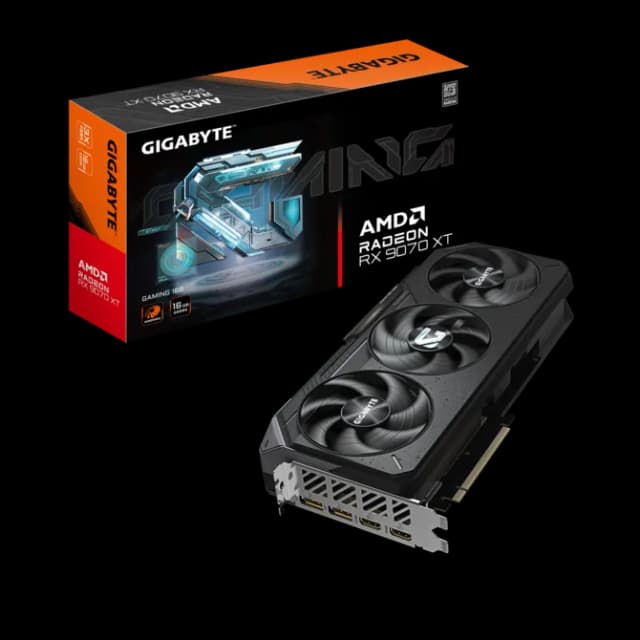 Photo of Gigabyte Radeon™ RX 9070 XT GAMING 16GB Graphics Card