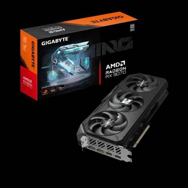 Photo of Gigabyte Radeon™ RX 9070 GAMING OC 16GB Graphics Card