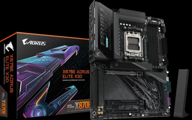 Photo of Gigabyte X870E Aorus Elite X3D WIFI7 ATX Motherboard