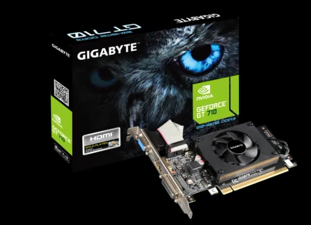 Photo of Gigabyte GT 710 2GB DDR3 Gaming Graphics Card
