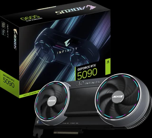 Photo of Gigabyte AORUS GeForce RTX 5090 INFINITY 32G Graphics Card