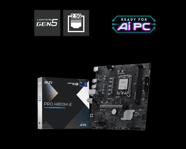 Photo of MSI Pro H810M-E M-ATX Motherboard