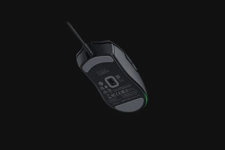 Custom Rozor Mouse RAZER COBRA - Customizable Wired Gaming Mouse(Black)